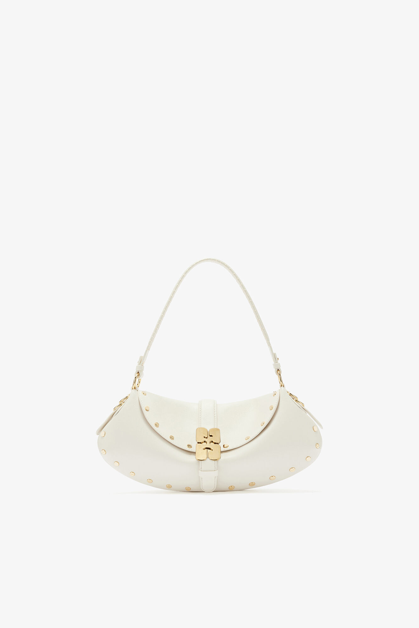 Remaches para bolsos B-Kat en color blanco.